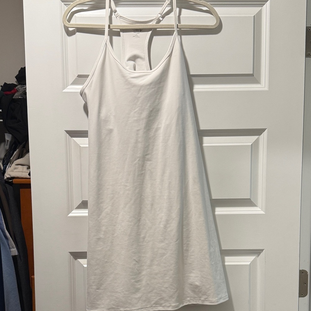 White Old Navy Activewear Sleeveless Dress
